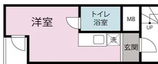 クロノス保土ヶ谷【3階】の間取り
