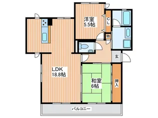 プレミ-ルコ-ト青葉丘【4階】の間取り