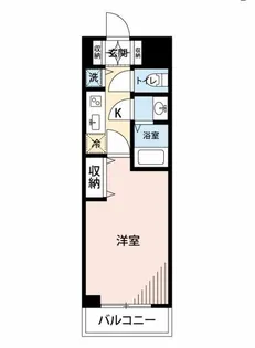 マイナビSTAY品川サウス(メゾン・ド・ヴィレ品川)【6階】の間取り