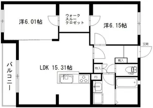 ノルド ラート【3階】の間取り
