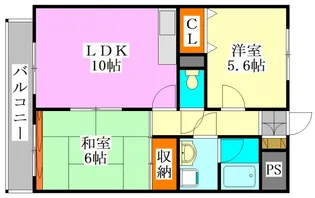 メイグリーン塚田【3階】の間取り
