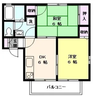 リヴェール【1階】の間取り