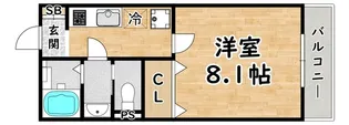 CASA姫里【3階】の間取り
