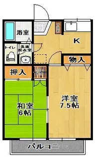 太郎殿ヴィレッジ A棟【1階】の間取り