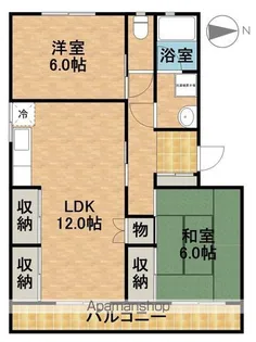 本町サンハイツ【1階】の間取り