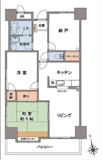 第3SKビル【4階】の間取り