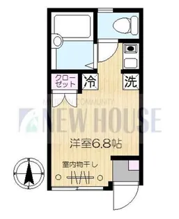 K・T神楽坂【2階】の間取り