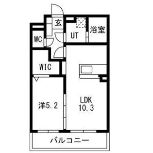 思川レジデンス【2階】の間取り