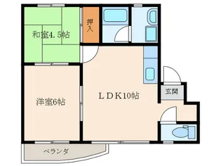 ハイツK&G【3階】の間取り