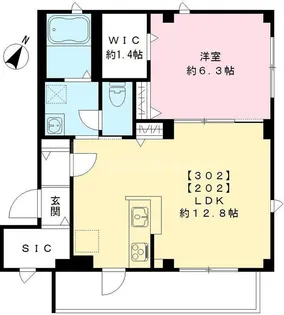 プランドール【2階】の間取り