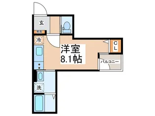 エムポワール【1階】の間取り