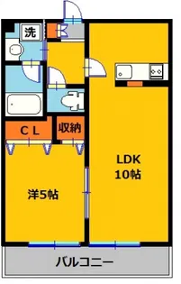 アルザスフィールド【3階】の間取り