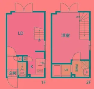 LAPIS大井町II【4階】の間取り