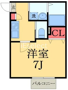 クレストアベニュー佐倉【2階】の間取り