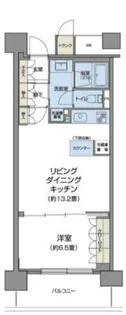 パークアクシス仙台【4階】の間取り