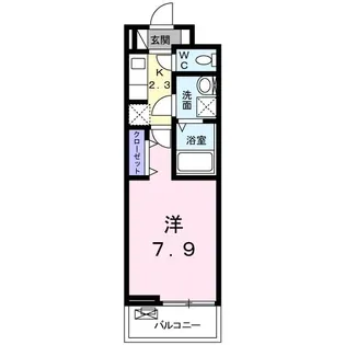 グランドプレステージG館【2階】の間取り