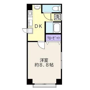 レジデンス富士見【2階】の間取り