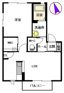 サウザンドタウン C棟 *【2階】の間取り