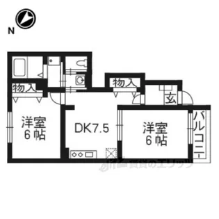 カレント【1階】の間取り