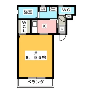 ララコート【2階】の間取り