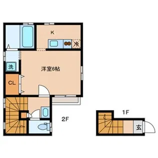 フレシール【2階】の間取り