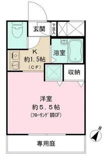 アーバン本町【3階】の間取り