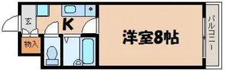レジデンス京才【3階】の間取り