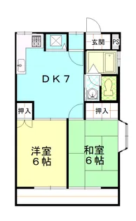 東京都葛飾区東水元5【アパート】の間取り