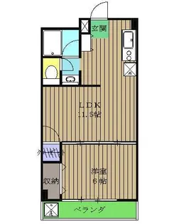 サァラ成増【4階】の間取り