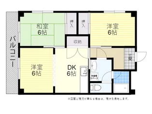 3DKの間取り画像