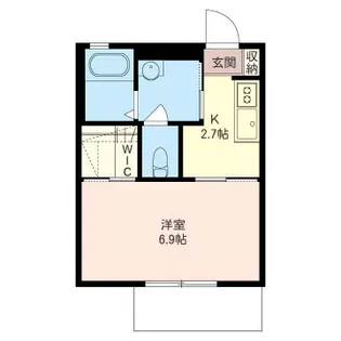 サンヴィレッタ【2階】の間取り