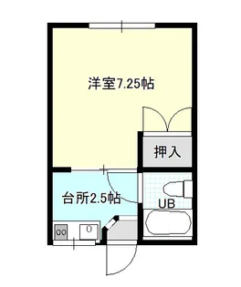 コーポラスエクレールシマダ【2階】の間取り