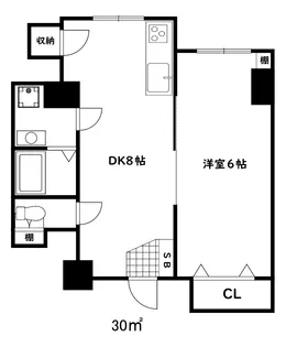 あけぼのコート【1階】の間取り