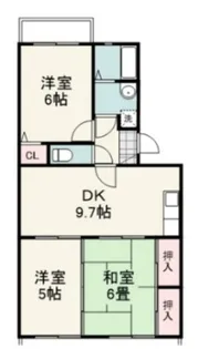 ファインビュー21【3階】の間取り