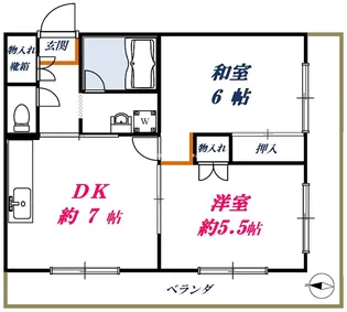 ヒルズ上目黒【3階】の間取り