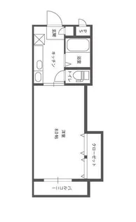 シャインブライト寿I【1階】の間取り