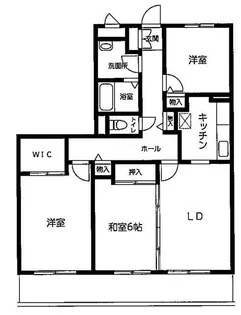 エクセレント和泉【2階】の間取り