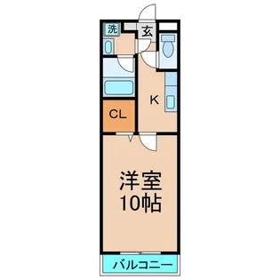 コンフォート松縄【4階】の間取り