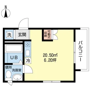 M’S HOUSE【1階】の間取り