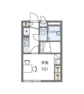マツバラ【1階】の間取り