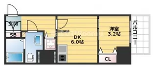 プレサンス松屋町グレース【5階】の間取り
