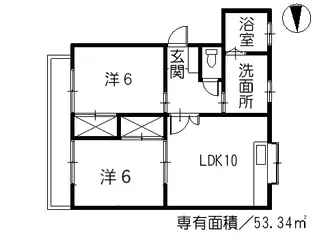 パル翠町【1階】の間取り