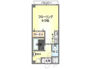 リジェワタナベの間取り