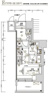 CREST TAPP川崎II【8階】の間取り