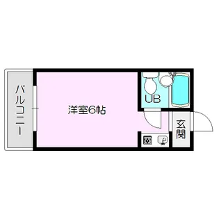 ルネッサンスエレガンス【1階】の間取り