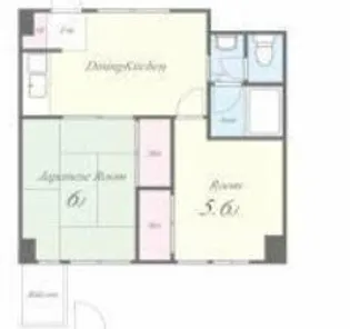 メゾン福嶋【6階】の間取り