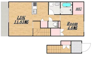 レジデンシャル坂町 横浜中央【2階】の間取り