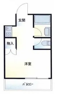 ウエルステイ生田【3階】の間取り