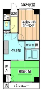 ファミール篠崎2【3階】の間取り