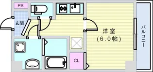 大阪府大阪市住吉区清水丘3【マンション】の間取り